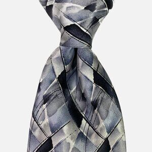 J. Garcia Necktie Tie Northern Lights Silk Gray Jerry #53 Abstract NWT